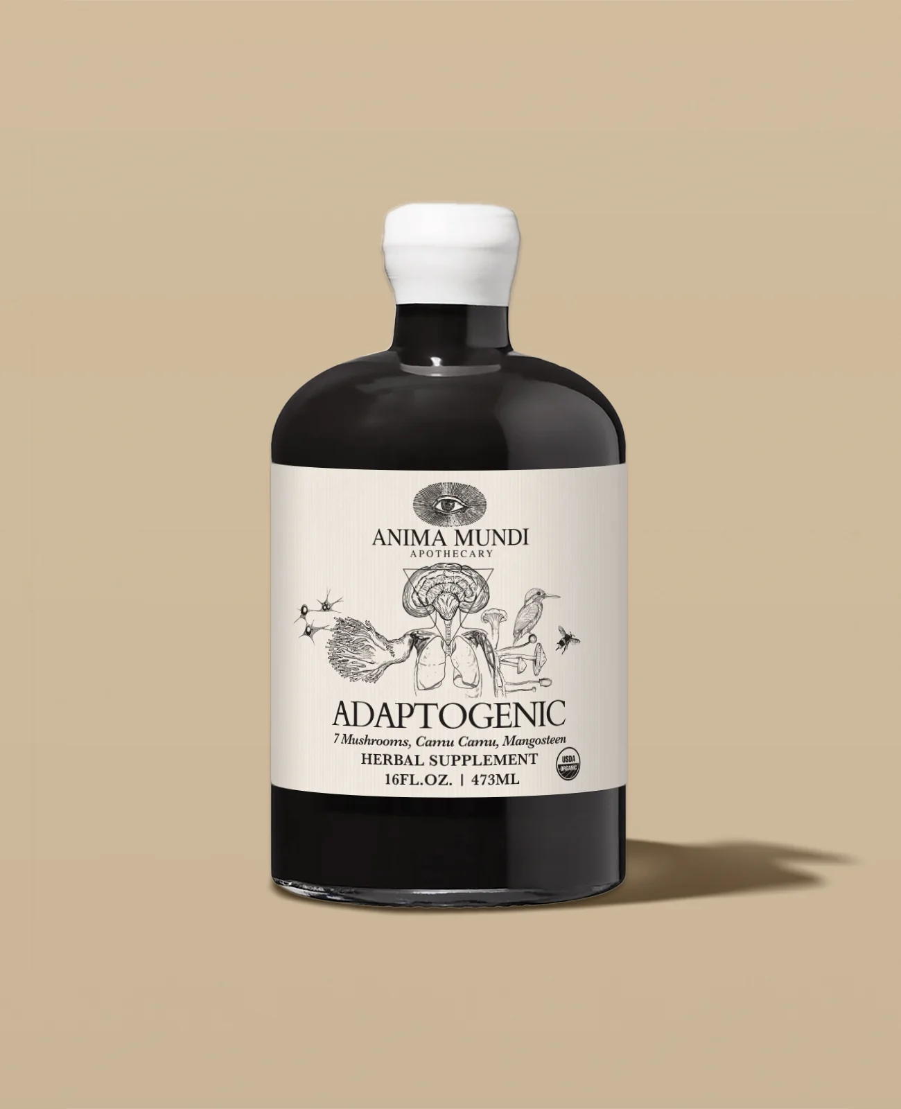 ADAPTOGENIC Tonic | Organic, 7 Mushrooms, Camu Camu, Mangosteen - Image 12