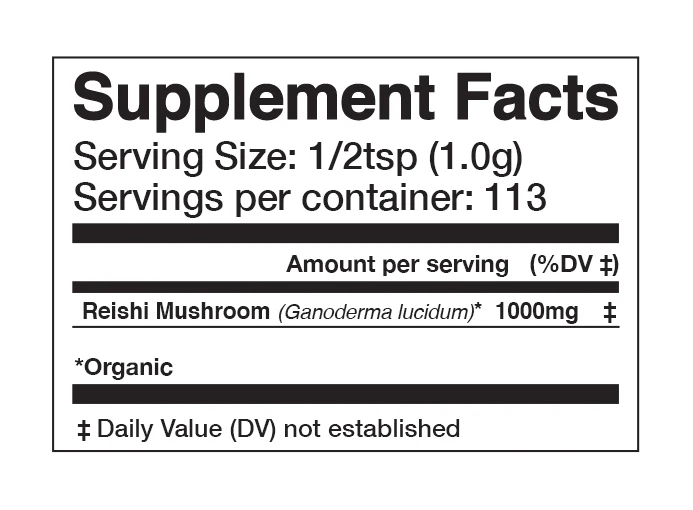 REISHI | Organic Mushroom Powder, Spirit Super-Tonic* - Image 12