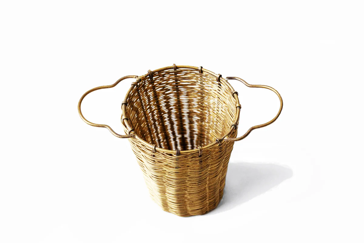 WOVEN BRASS | Large Tea Strainer - Image 9